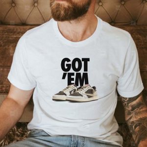 Got em Jordan 1 Low OG SP Travis Scott T-shirt