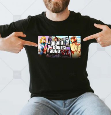 Grand Theft Auto GTA 6 Characters T-shirt - Kaiteez