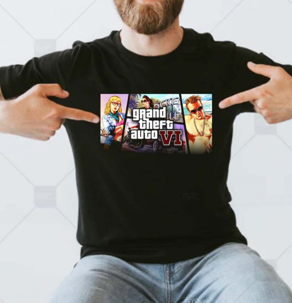 Grand Theft Auto GTA 6 Characters T-shirt