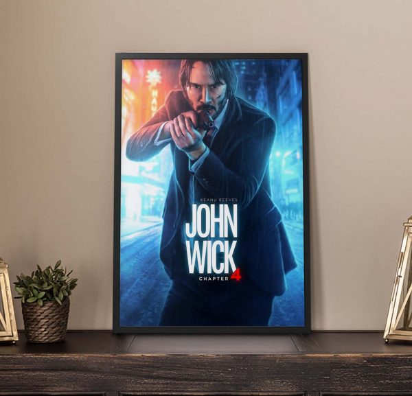 John Wick 4 Baba Yaga Wall Decor Canvas Poster