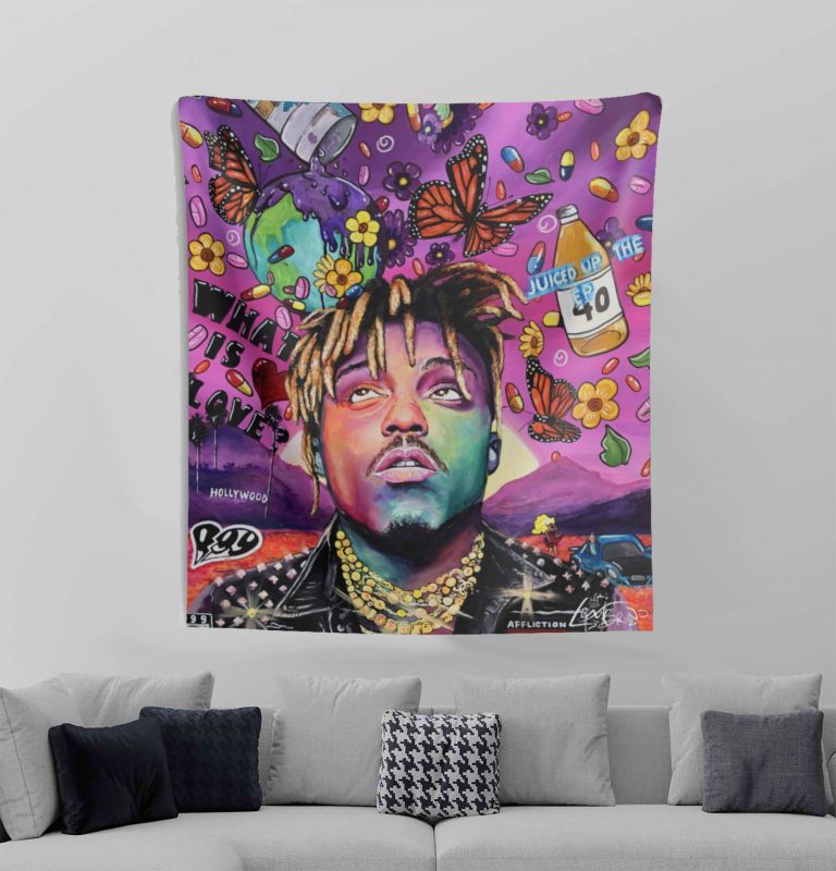 Juice wrld tapestry discount legends never die