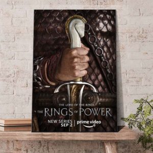 LOTR The Rings of Power Poster Canvas