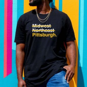 Midwest Northeast Pittsburgh Steelers Unisex T-shirt
