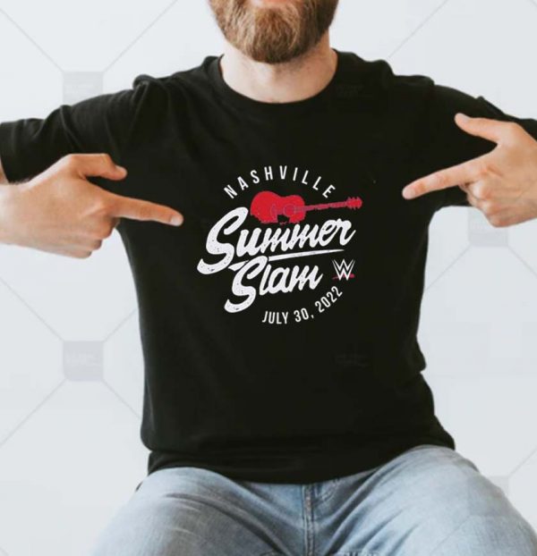 Nashville SummerSlam 2022 WWE T-shirt