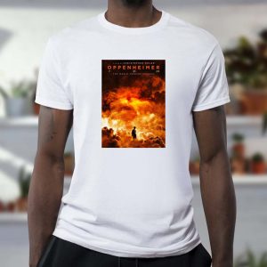 Oppenheimer Movie from Christopher Nolan Official Poster T-shirt