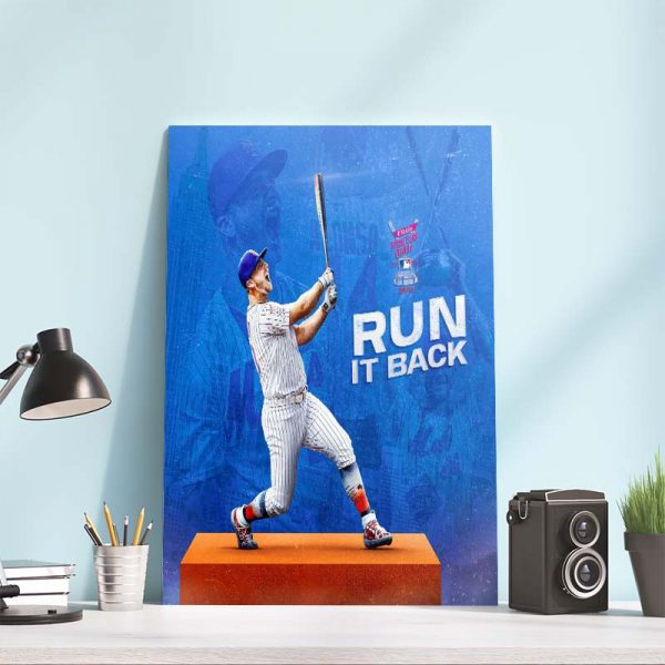 Pete Alonso 44 Home Run Derby Poster Canvas