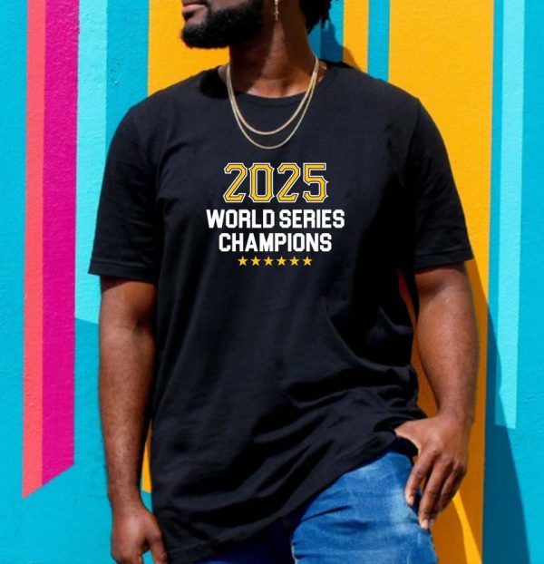 Pittsburgh Steelers 2025 World Series Champions T-shirt