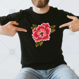 Red Peony Paeoniaceae Classic Unisex T-Shirt