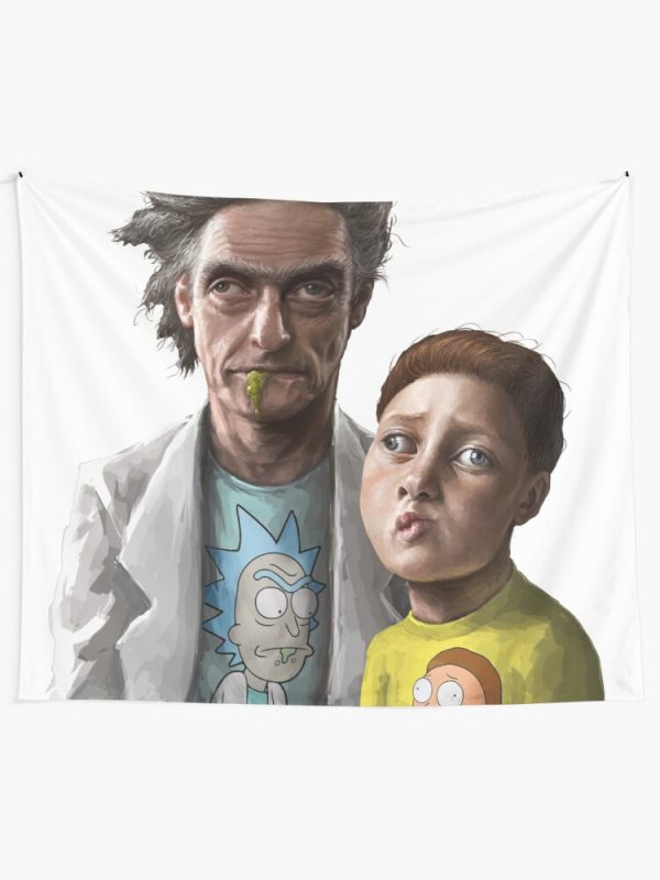 Rick And Morty Live Action Tapestry