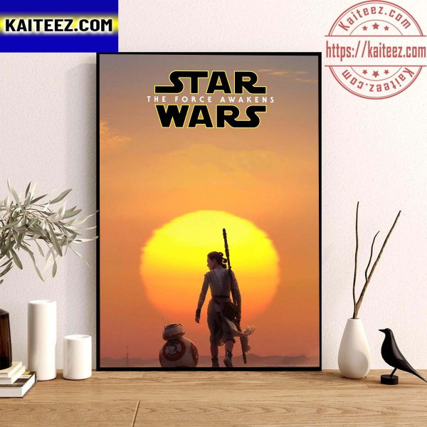 Star Wars The Force Awakens Art Decor Poster Canvas