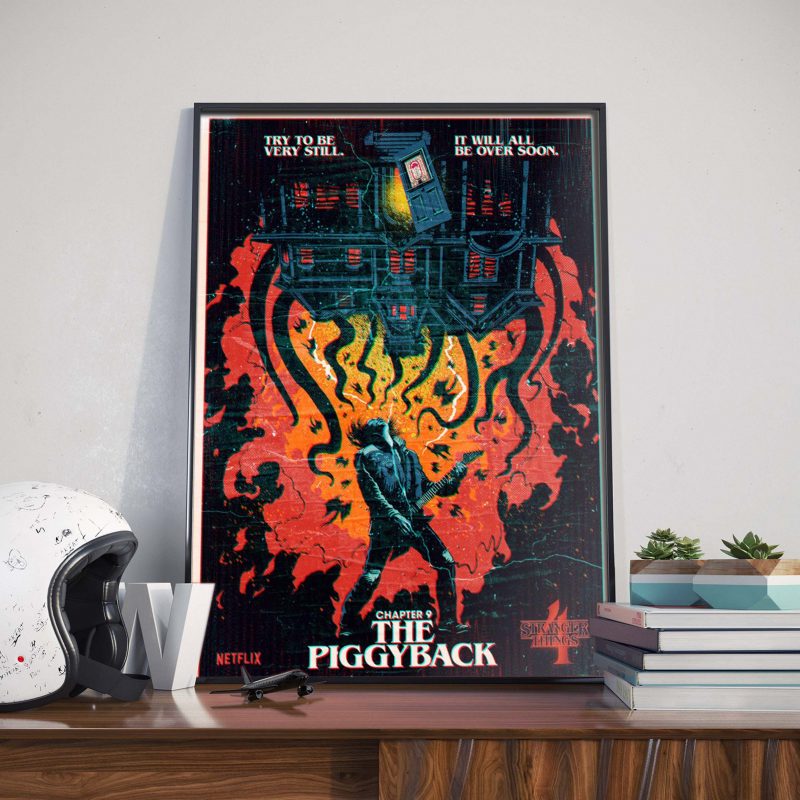 Poster Stranger Things 4 - Chapter 9 The Piggback, Wall Art, Gifts &  Merchandise