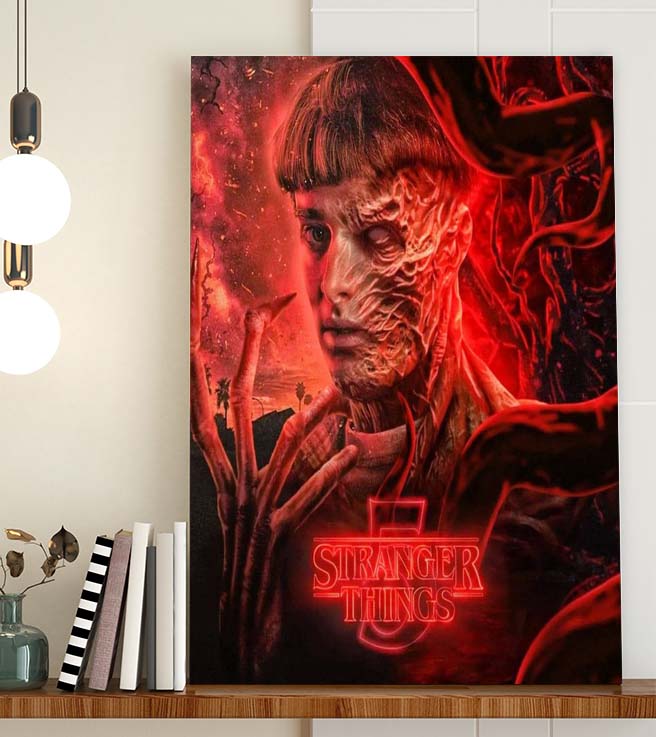 Stranger Things Season 5 Poster Official 2024 Canvas 2 –