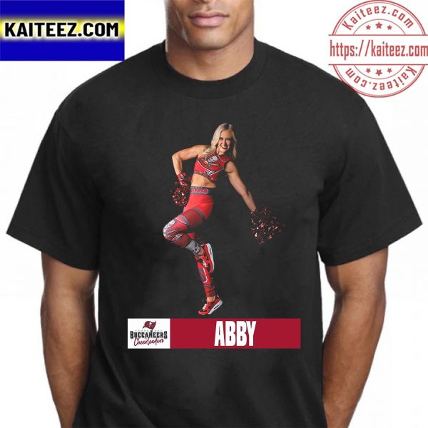 Tampa Bay Buccaneers Cheerleaders 2022 Team Captain Abby Vintage T-Shirt