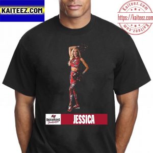 Tampa Bay Buccaneers Cheerleaders 2022 Team Captain Jessica Vintage T-Shirt