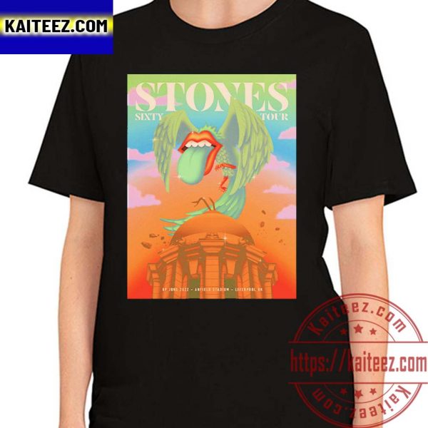 The Rolling Stones Liverpool SIXTY Tour 2022 T-Shirt