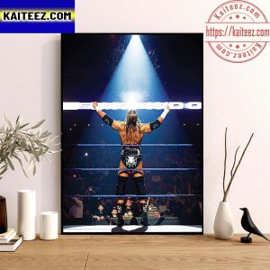 Triple H 14 -Time World Champion and Hall Of Famer Art Decor Poster Canvas