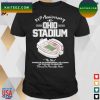 100th anniversary 1922 at Ohio stadium 2022 the shoc thanks for the championships the legends the tears and the memories there’s no place like home T-shirt
