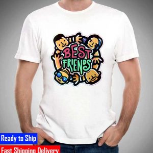 AEW All Elite Wrestling Best Friends Vintage T-Shirt