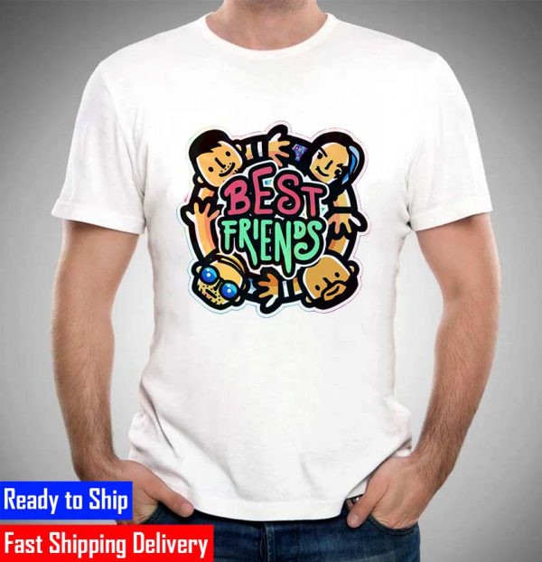AEW All Elite Wrestling Best Friends Vintage T-Shirt