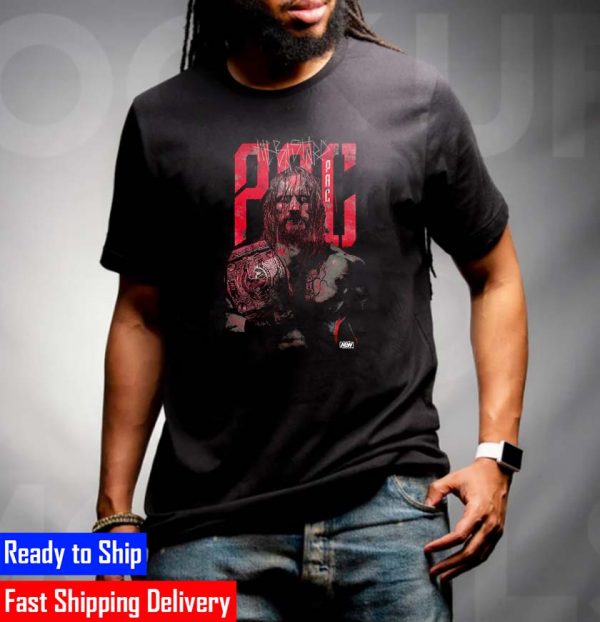 AEW All Elite Wrestling PAC Bloodshot Vintage T-Shirt