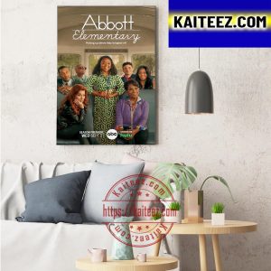 Abbott Elementary New Poster Movie Decorations Poster Canvas