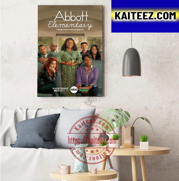 Abbott Elementary New Poster Movie Decorations Poster Canvas