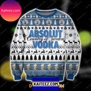 Absolut Vodka 3D Christmas Ugly Sweater