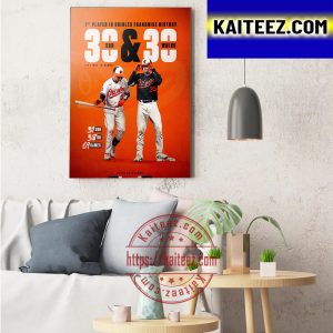 Adley Rutschman 1st Player In Baltimore Orioles Franchise History Decorations Poster Canvas
