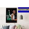 A’ja Wilson Is Defensive Player of the Year WNBA ArtDecor Poster Canvas