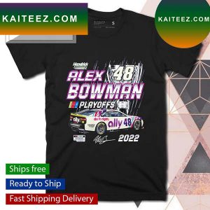 Alex Bowman 2022 ally Playoffs T-shirt
