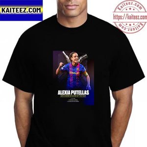 Alexia Putellas Is 2022 UEFA Womens Player Of The Year Vintage T-Shirt