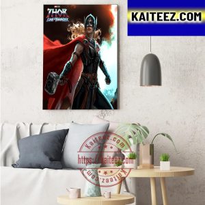 Alternate Mighty Thor Fan Art Decor Poster Canvas