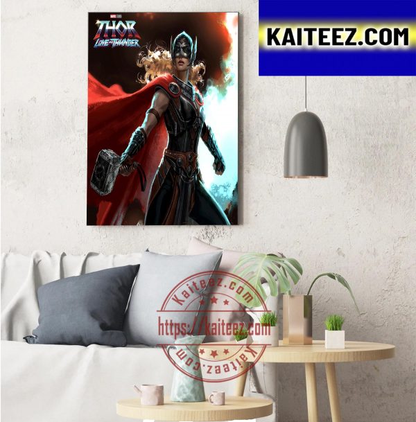 Alternate Mighty Thor Fan Art Decor Poster Canvas