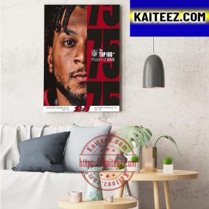 Antoine Winfield Jr In The NFL Top 100 Players Of 2022 Art Decor Poster Canvas