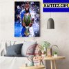 Antonio Rudiger Wins UEFA Super Cup Again Art Decor Poster Canvas