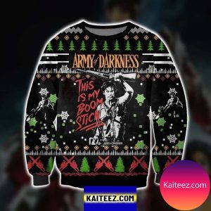 Army Of Darkness Christmas Ugly  Sweater