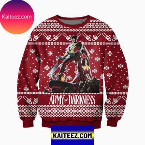 Army Of Darkness Ugly Christmas Ugly  Sweater