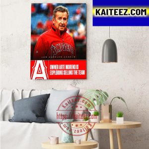 Arte Moreno Is Exploring Selling Los Angeles Angels Decorations Poster Canvas