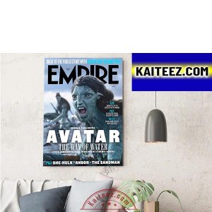 Avatar The Way of Water EMPIRE Magazines Cover ArtDecor Poster Canvas