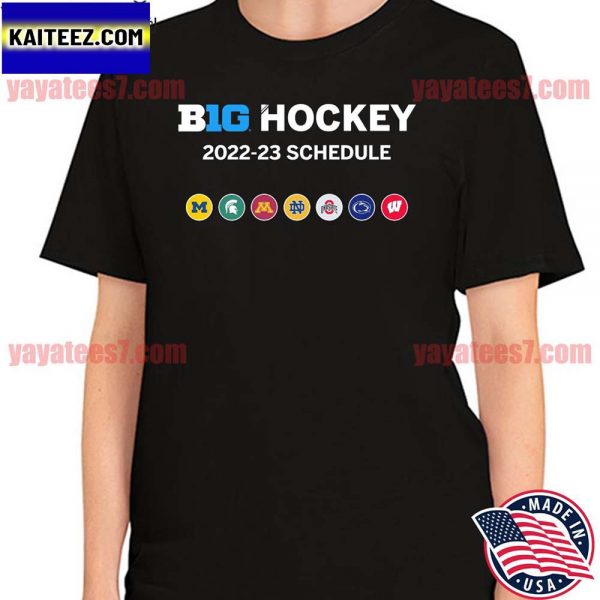 BIG Hockey 2022-2023 Schedule T-shirt