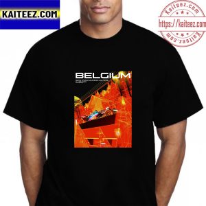 BWT Alpine F1 Team Belgium GP Spa Francorchamps Vintage T-Shirt