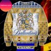 Beefeater London Dry Gin Knitting Pattern 3d Print Ugly Sweater
