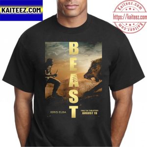 Beast Official Poster Idris Elba T-shirt