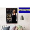 Becky Hammon In Las Vegas Aces Is Coach Of The Year Of WNBA ArtDecor Poster Canvas