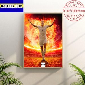 Beth Mead is Player Of The Tournament And Golden Boot Winner WEURO 2022 Wall Decor Poster Canvas