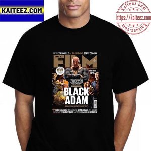 Black Adam Total Film Magazine Cover Vintage T-Shirt