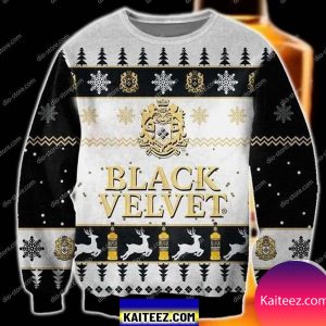 Black Velvet Whisky 3D Christmas Ugly Sweater