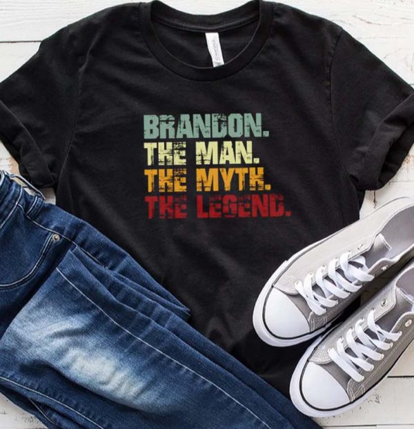 Brandon The Man The Myth The Legend Gift T-Shirt