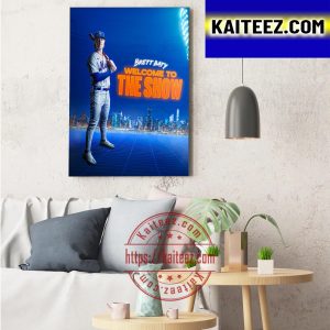 Brett Baty Welcome To The Show Decorations Poster Canvas