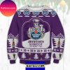 Bud Ice Lager Beer Knitting Pattern Christmas Ugly Sweater